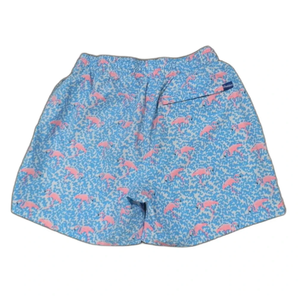Chubbies The Domingos are For Flamingo SwimSuit  Trunks 5.5